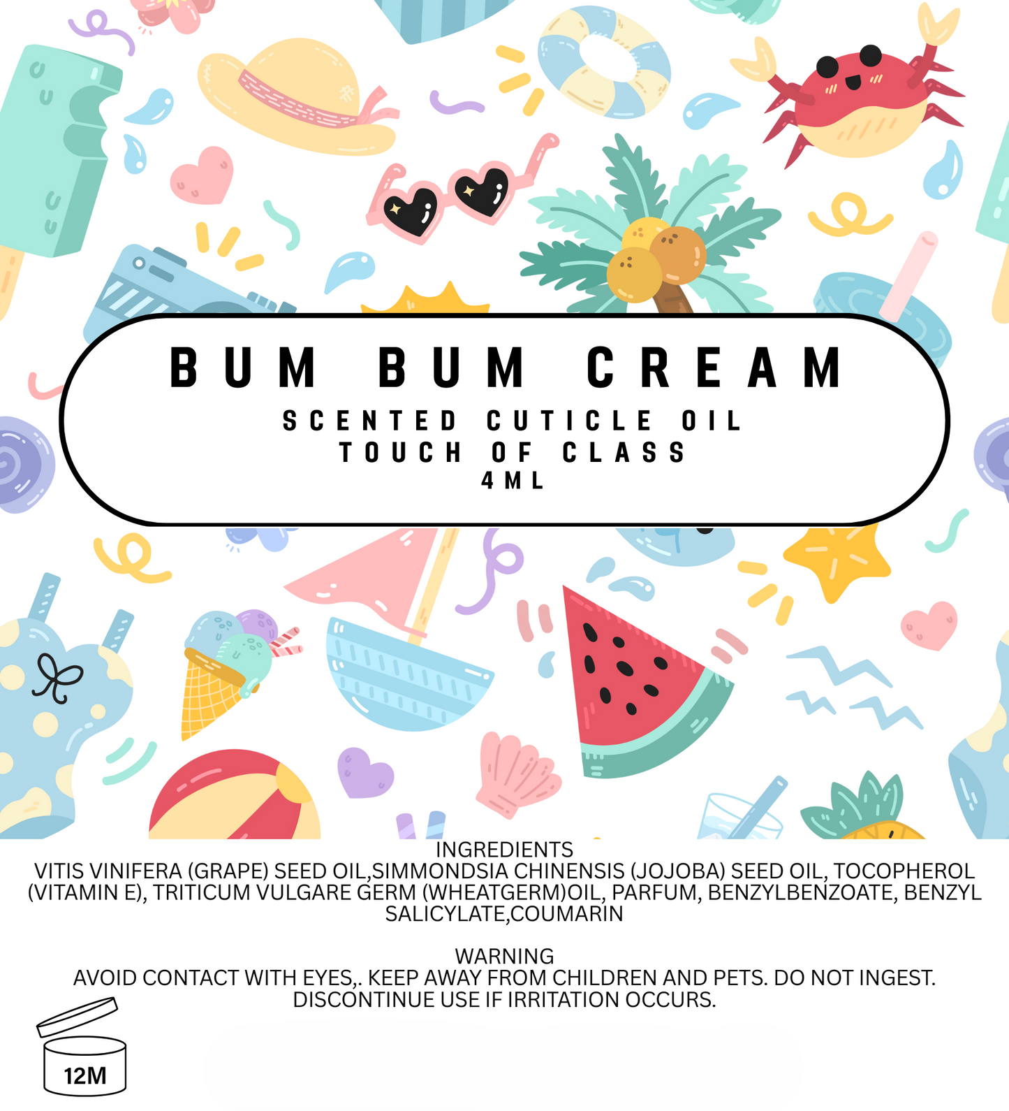 Bum Bum Cream Cuticle Oil