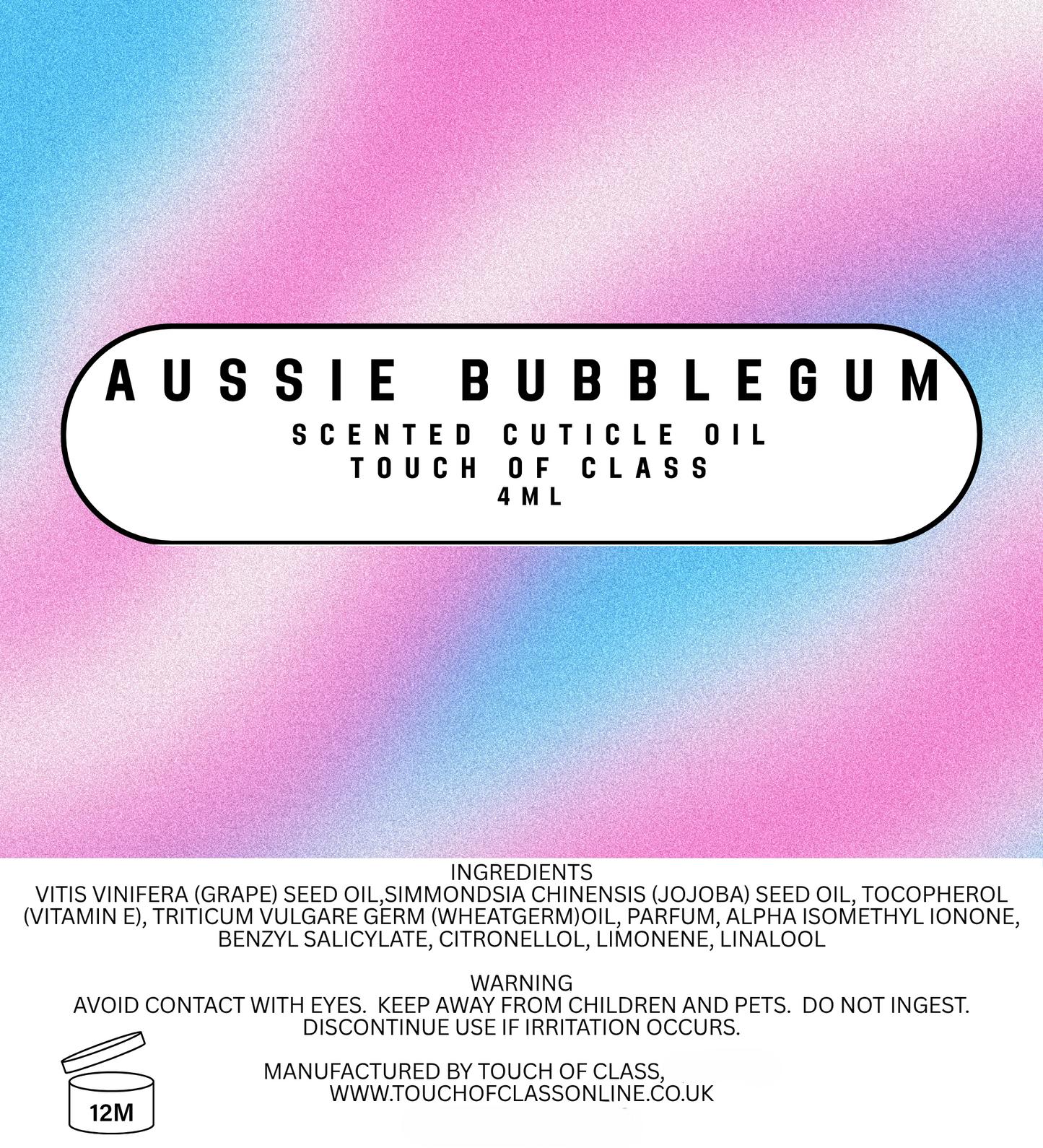 Aussie Bubblegum | Cuticle Oil