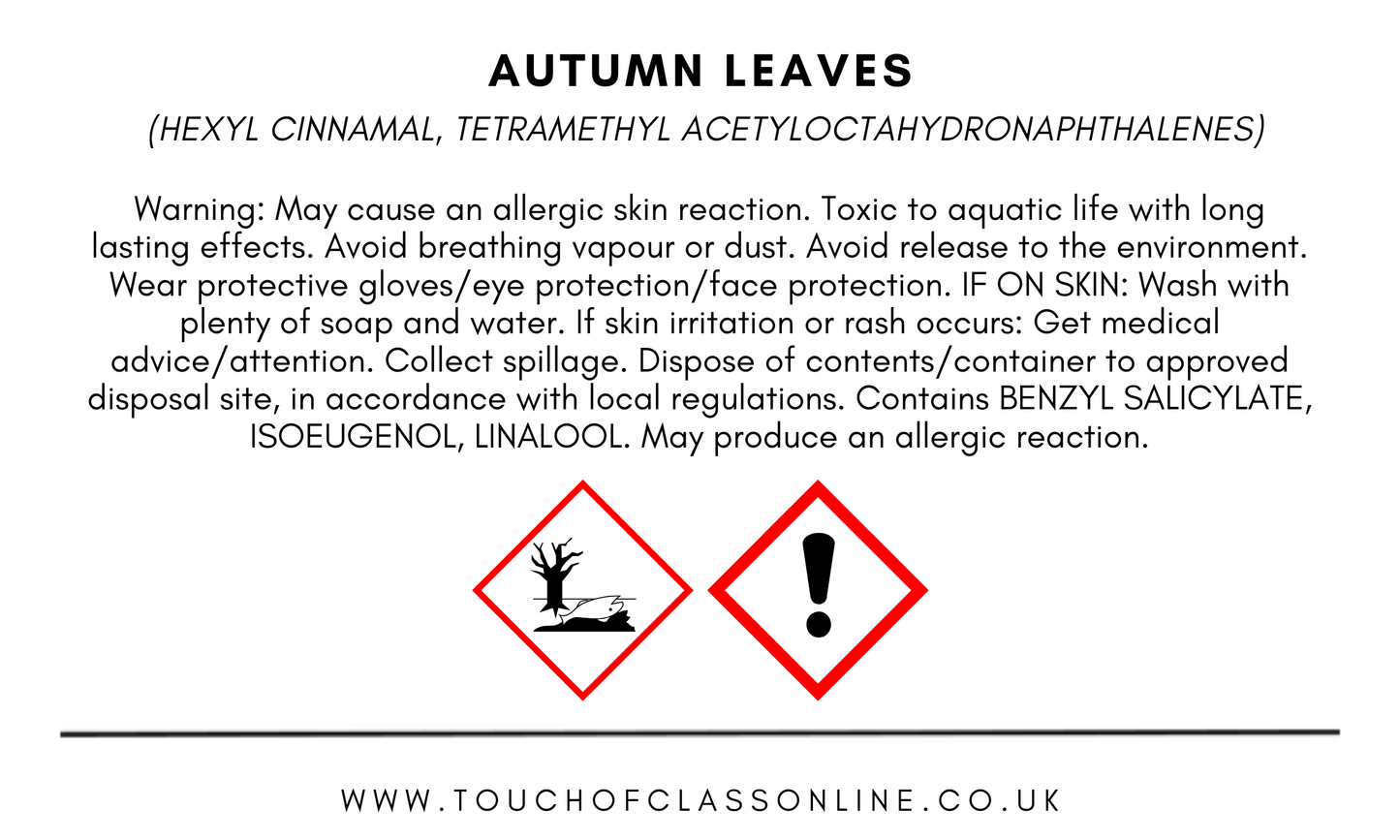 Autumn Leaves | Wax Melt | Snap Bar