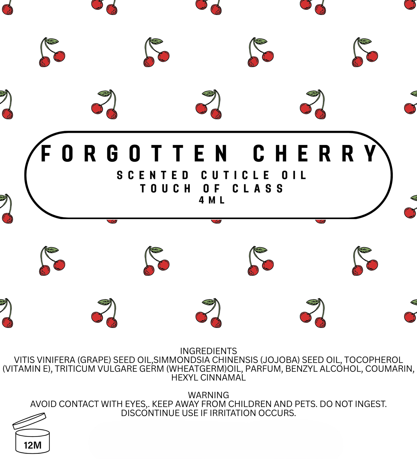 Forgotten Cherry Cuticle Oil