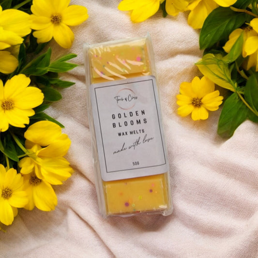 Golden Blooms Wax Melt Snap Bar