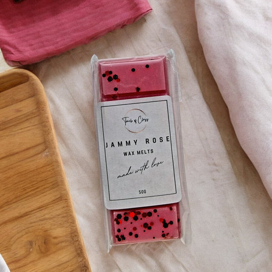 Jammy Rose Wax Melt Snap Bar