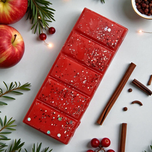 Apple & Spice | Wax Melt | Snap Bar | Christmas Edition