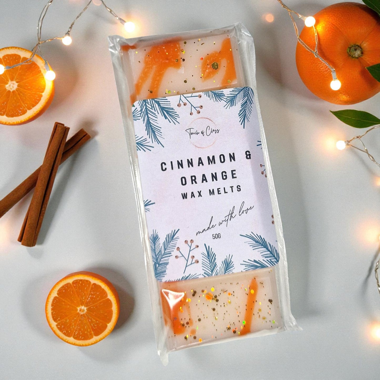 Cinnamon & Orange | Wax Melt | Snap Bar | Christmas Edition