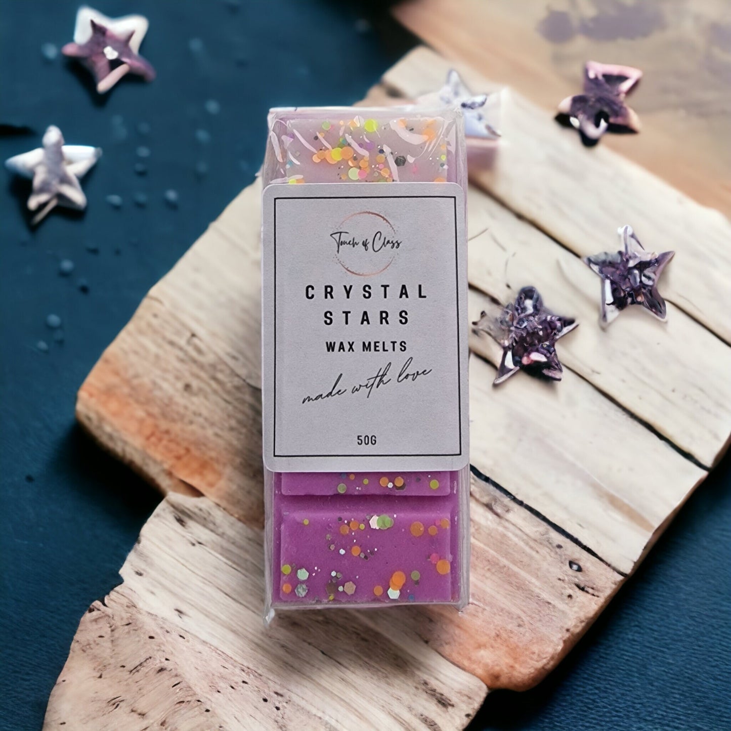 Crystal Stars Wax Melt Snap Bar