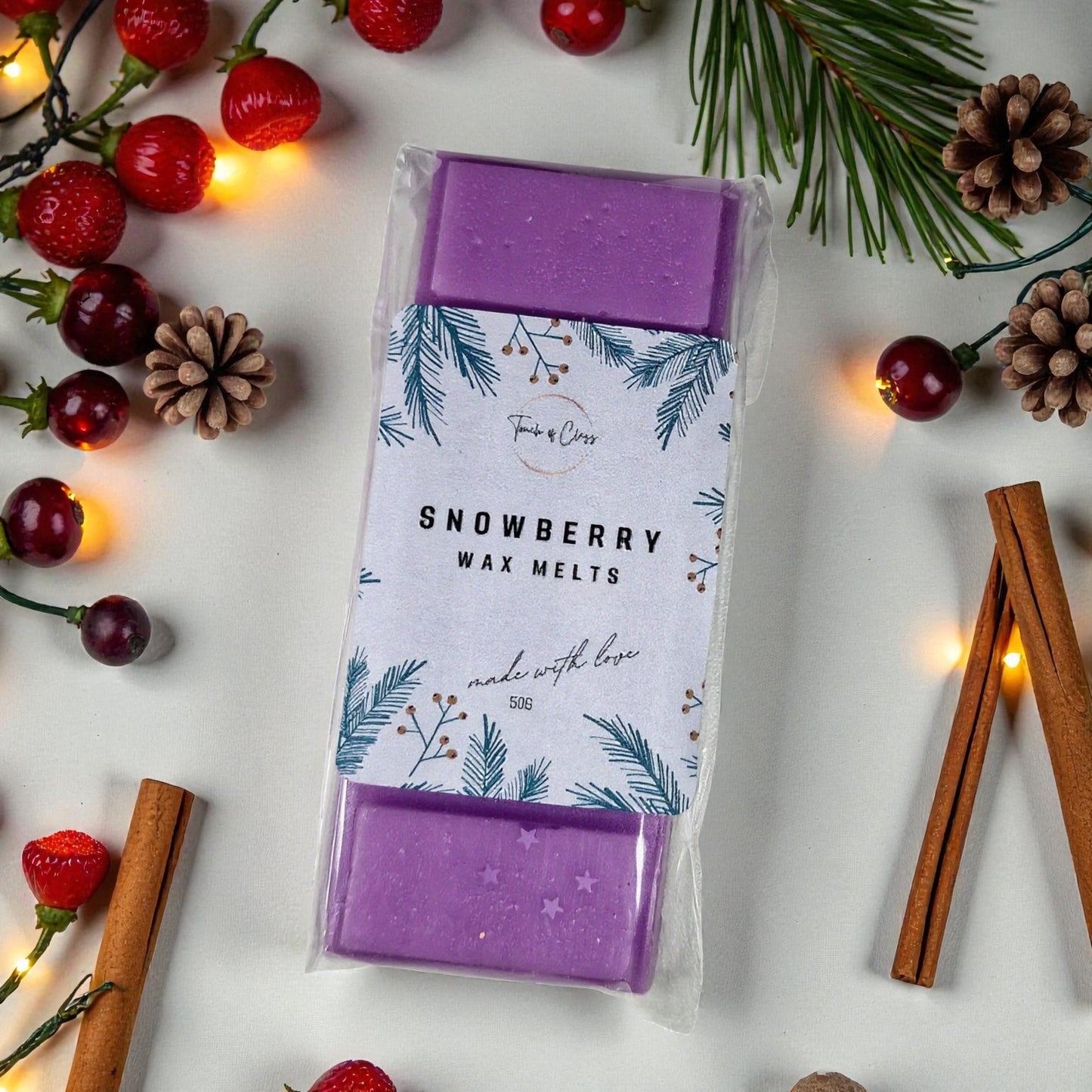 Snowberry | Wax Melt | Snap Bar | Christmas Edition