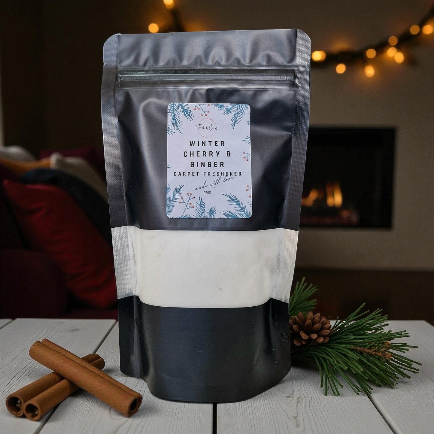 Winter Cherry & Ginger| Carpet Freshener | Christmas Edition