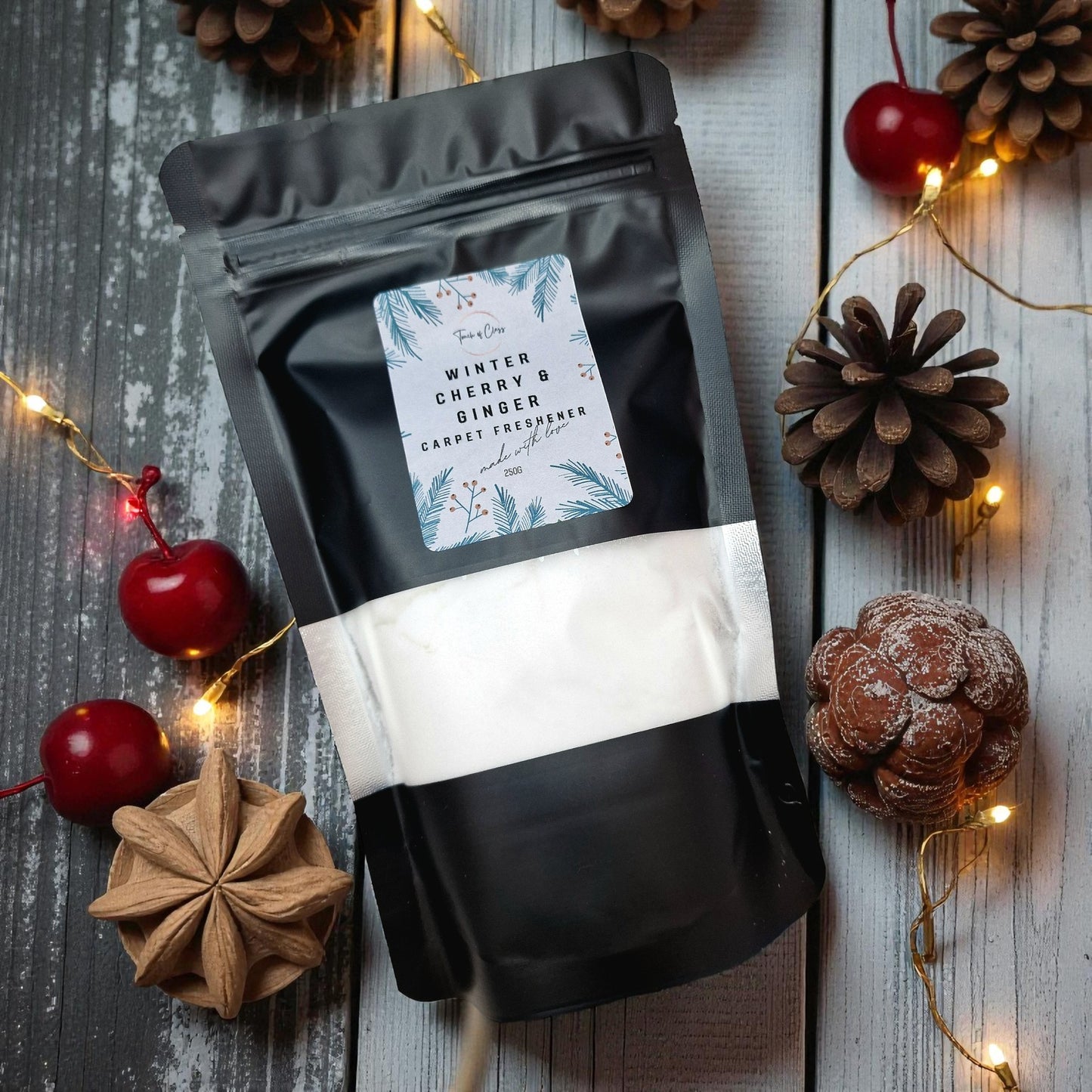 Winter Cherry & Ginger| Carpet Freshener | Christmas Edition