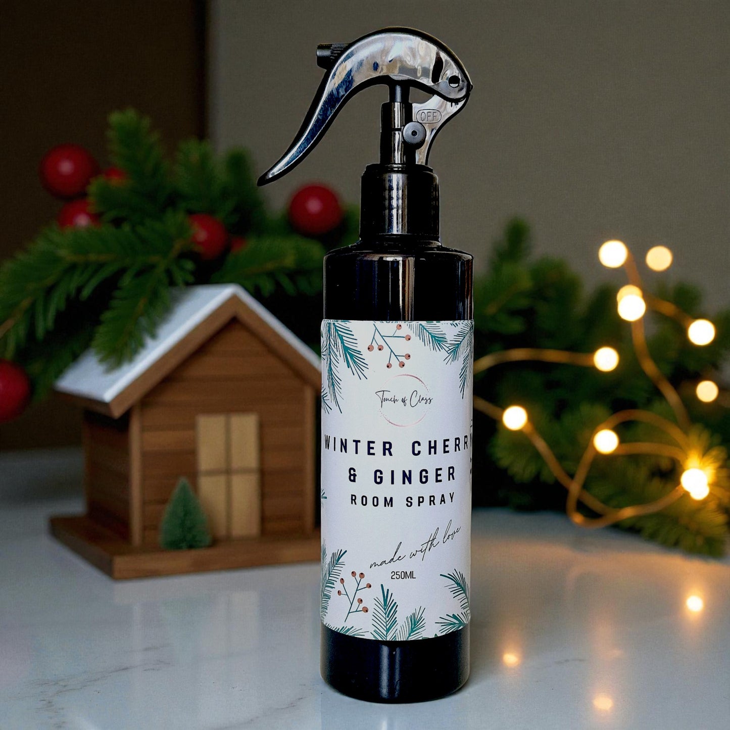 Winter Cherry & Ginger | Room Spray | Christmas Edition