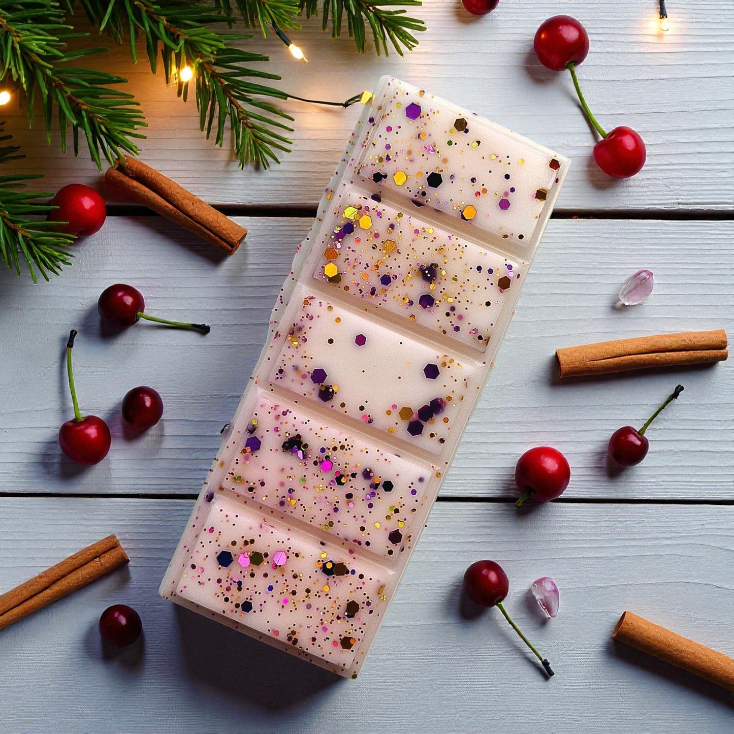 Winter Cherry & Ginger| Wax Melt | Snap Bar | Christmas Edition