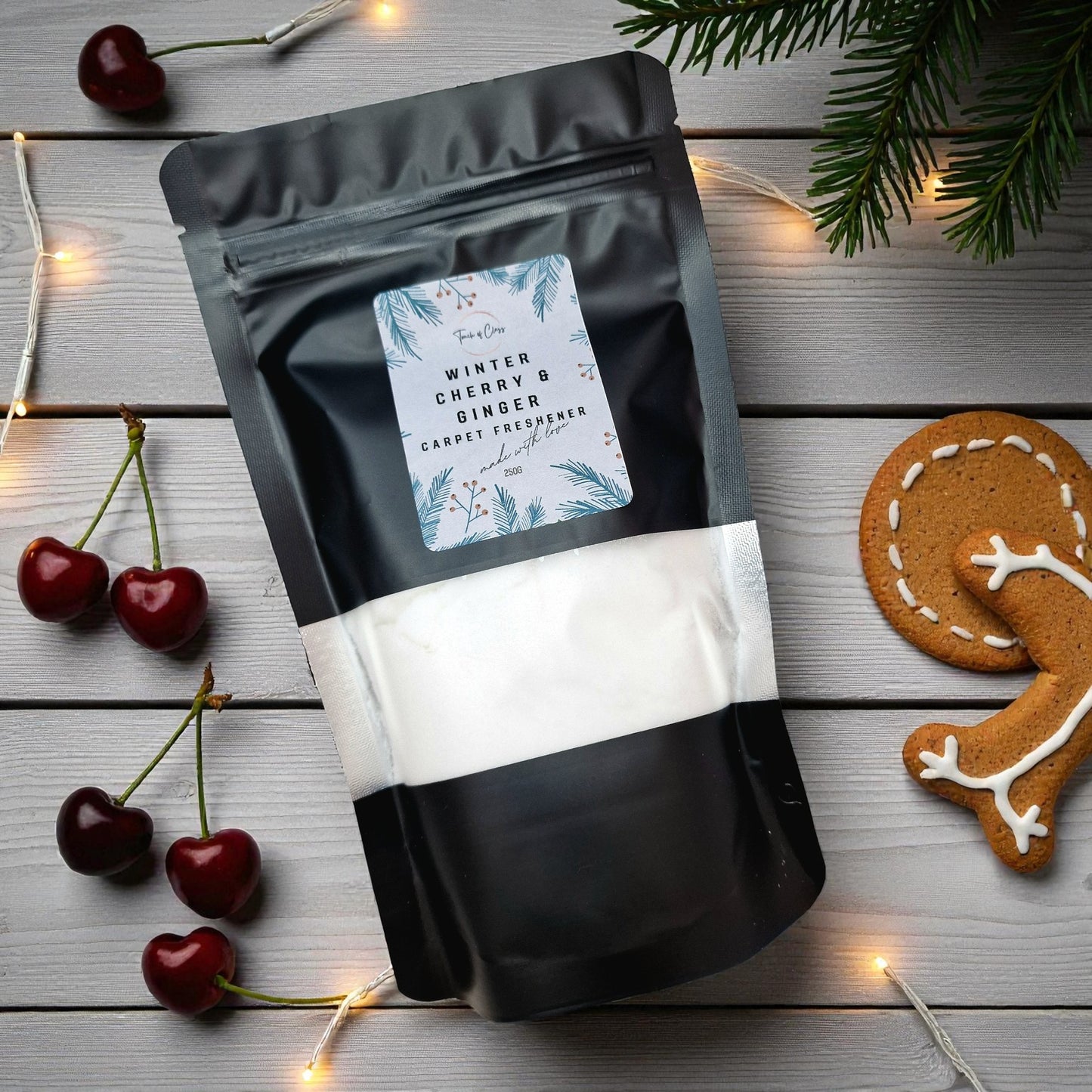 Winter Cherry & Ginger| Carpet Freshener | Christmas Edition