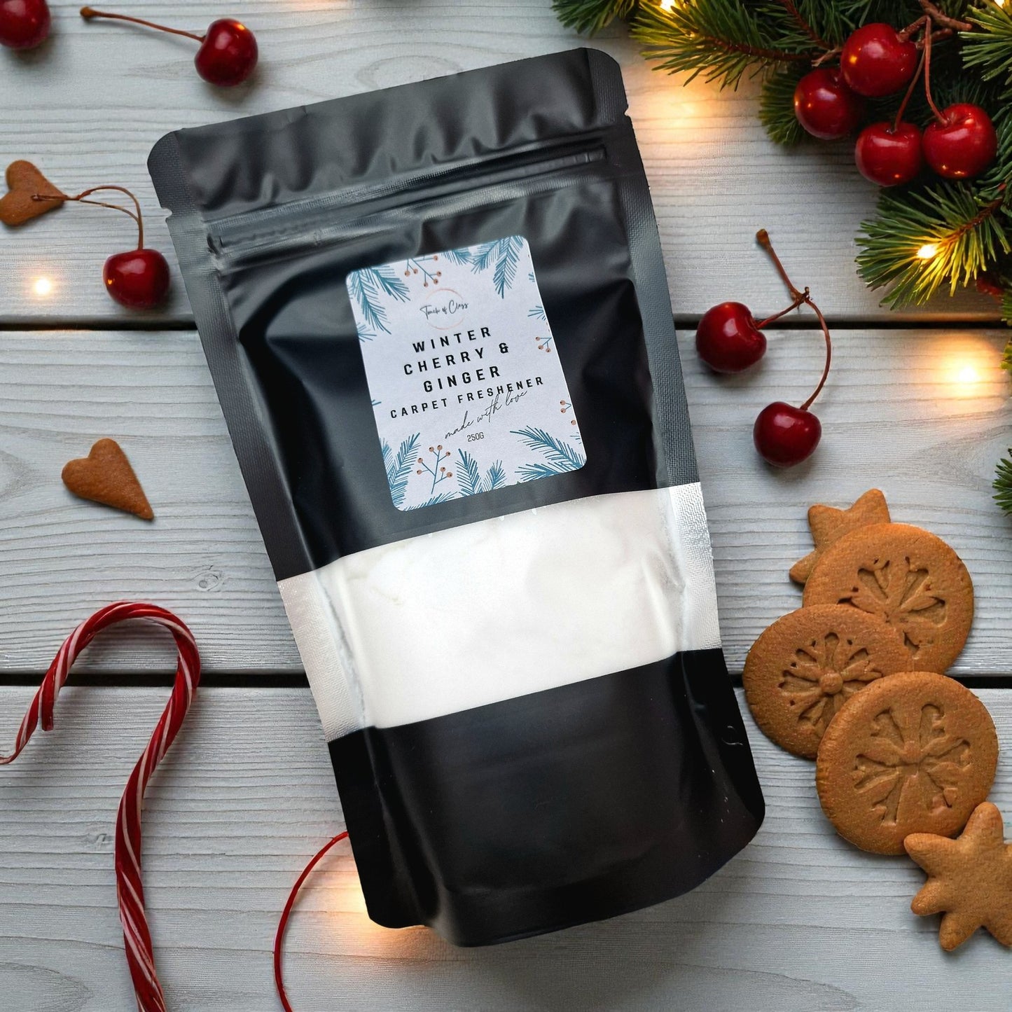 Winter Cherry & Ginger| Carpet Freshener | Christmas Edition