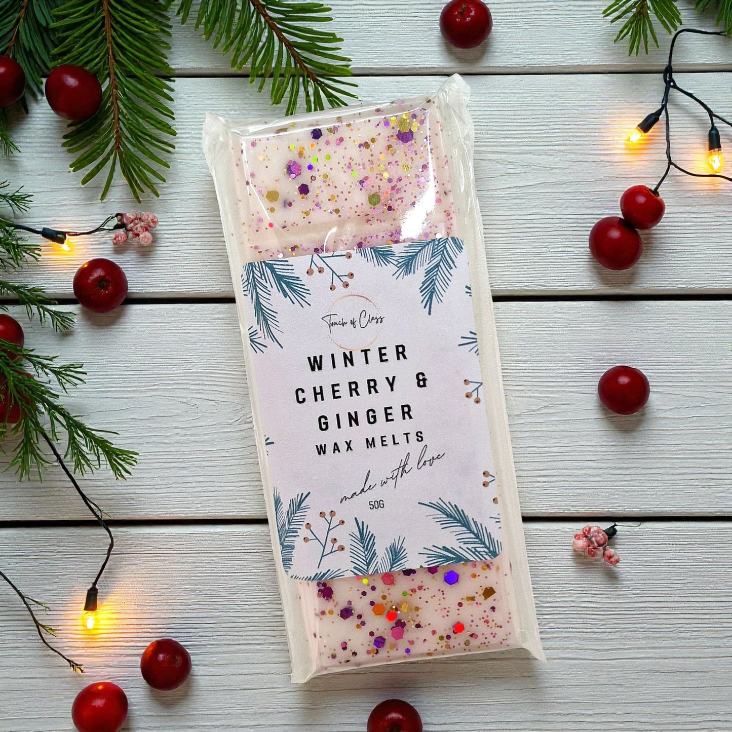 Winter Cherry & Ginger| Wax Melt | Snap Bar | Christmas Edition