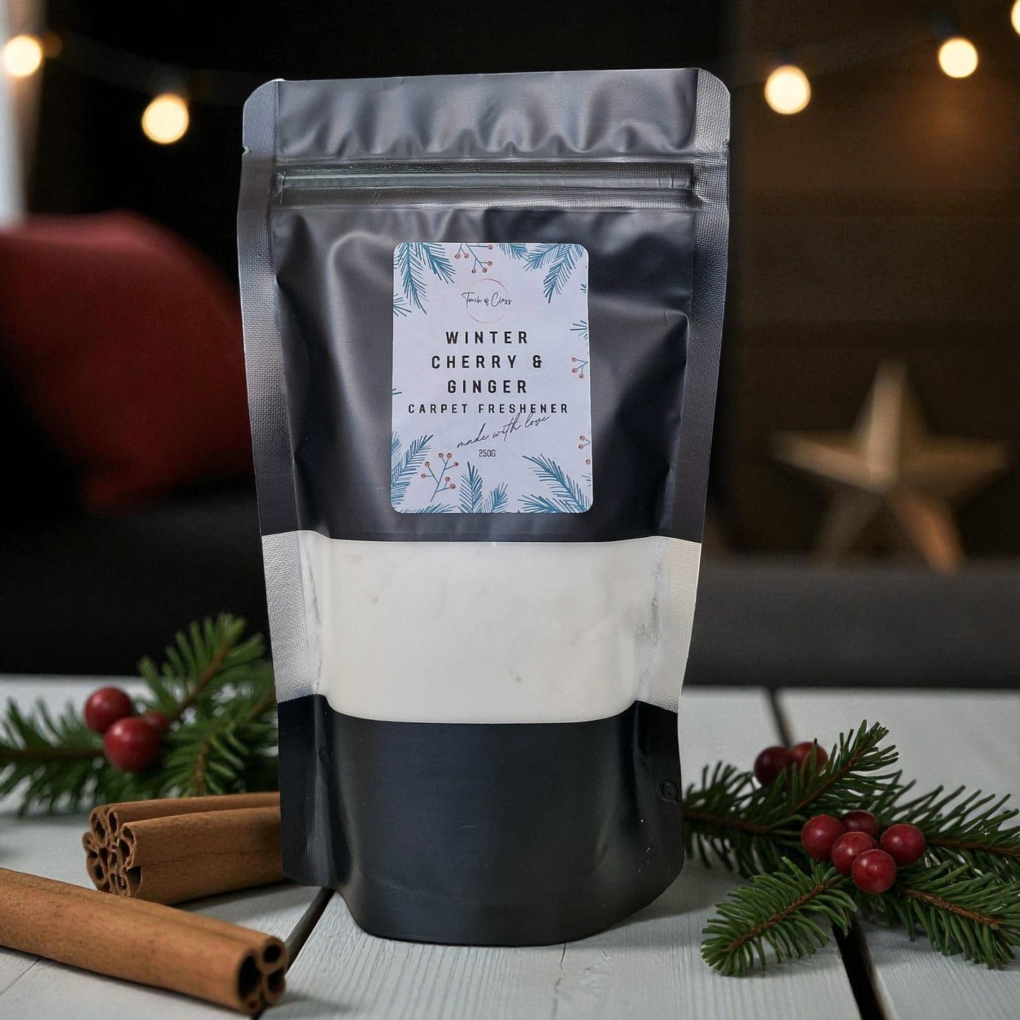 Winter Cherry & Ginger| Carpet Freshener | Christmas Edition